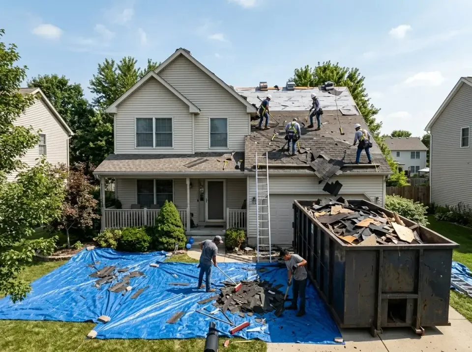 roof-replacement-debris-remova-004 — frequently asked questions, Cheapest Dumpster Rentals in Isle of Palms, SC